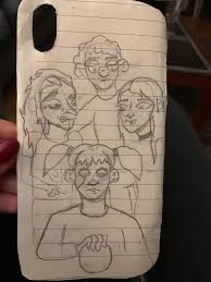 How to make phone cases diy homemade?!! I Made A Phone Case Thing Wtf Do You Even Call This I Put It In My Clear Phone Case And Boom Maybe I Ll Make Another One Not On Lined Paper Because