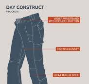 Day Construct Vintage Stretch Denim Work Pants