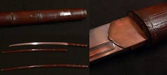 a real shikomezue with a really nifty fujiyama habaki that is simple yet amazing katana sword sword art