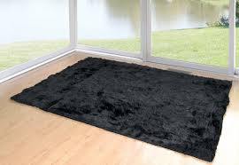 Black Area Rug 5x7 Glamour Home Faux Sheepskin Silky Flokati Fur Shaggy Area Rug 5x7 Black Click Image For More Details Affiliate Link Arearugsrunn Black Area Rugs