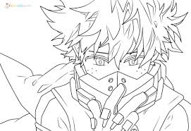 School's out for summer, so keep kids of all ages busy with summer coloring sheets. My Hero Academia Coloring Pages 90 Pictures Free Printable