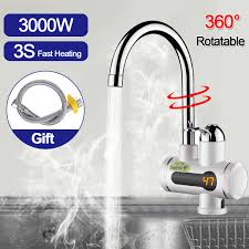 When he would use the sink, it. Hot 3000w Mini 220v Instant Electric Tankless Hot Water Heater Sink Tap Faucet