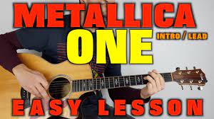 We're going to hit the a string, then the d string. How To Play One By Metallica On Acoustic Youtube