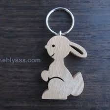 Porte Cles Lapin 2 En Bois De Hetre En Chantournage Porte Cles En Bois Chantournage Modeles Pour Scie A Chantourner