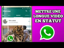 J'avais fait une vidéo en 2019 sur ce sujet. Comment Mettre Une Longue Video En Statut Whatsapp Youtube Youtube Enjoyment