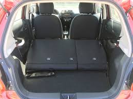 Easy To Fold Down Rear Seats For A Shocking Amount Of Cargo Space In The 2017 Mitsubishi Mirage Www Mitsu Ca Mitsubishi Mirage Mitsubishi Rear Seat