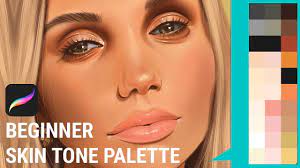 Skin tones color palette created by messrskoonyfootseven that consists #8d5524,#c68642,#e0ac69,#f1c27d,#ffdbac colors. Easiest Skin Tone Palette For Portrait Painting In Procreate Youtube