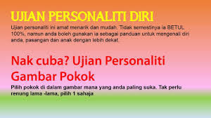 Where is the person in personality research? Ujian Personaliti Diri Online Malaycass