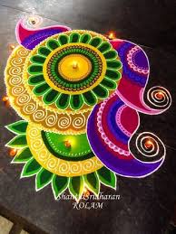 Surround it with some nice patterns using yellow, green and red. 91 Beautiful Rangoli Designs Ideas For Gudi Padwa 2021