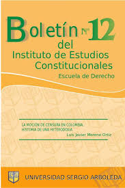El ministro de defensa, diego molano quien ha estado a la cabeza de lo sucedido y debe renunciar o ser destituido mediante moción de censura. La Mocion De Censura En Colombia Historia De Una Heterodoxia Boletin Del Instituto De Estudios Constitucionales