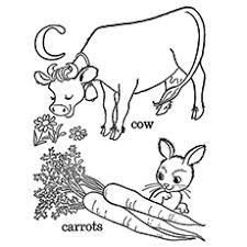 It's large enough to print on a full sheet of paper and is easy to color. Top 15 Free Printable Carrots Coloring Pages Online