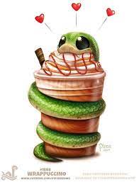 Really cute snake art! | Reptiles Amino