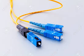 This is actual connection work of fiber optic cable for cctv. Fiber Optics Connectors Symbolic Photo For Fast Internet Connection Stock Photo Picture And Royalty Free Image Image 45062407