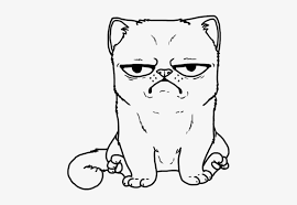 Anime dragon ball goku ssj3. Drawn Grumpy Cat Dog Pencil And In Color Stuning Coloring Coloring Book Page Cat Transparent Png Image Transparent Png Free Download On Seekpng
