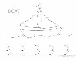 Dot to dot tracing helps the child to learn to write the capital letter 'b' and small letter 'b'. Letter B Alphabet Tracing Worksheets