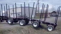 Local company touts new, more efficient, logging trailer