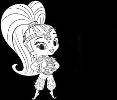 It will help you rediscover yourself and help you see the world like never before. Download Shimmer And Shine Colouring Pages Shimmer Full Size Png Image Pngkit
