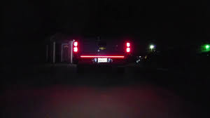 Opt 7 Redline Triple Led Tailgate Light Bar Youtube