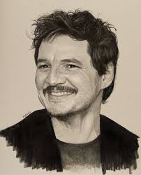 Throwback drawing I did of the great @alberteinstein a few years back. What  a face! 😊. This drawing was done in graphite & white charcoal