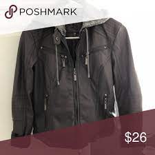 Kohl S Leather Jacket Taupe M Leather Jacket Jackets Clothes Design
