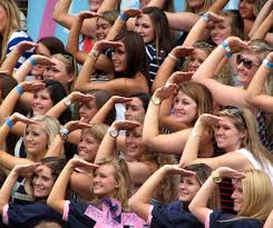University of Alabama women receive sorority bids, Gamma Phi Beta pledges  largest class [photos][updated]