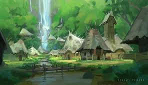 Artstation Falls Village 2 Jeremy Fenske In 2020 Fantasy Landscape Fantasy Village Fantasy Concept Art Check out our fantasy forest art selection for the very best in unique or custom, handmade pieces from our prints shops. pinterest
