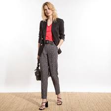 We did not find results for: Pantalon Carotte En Crepe Fluide Et Infroissable A Imprime Noir Et Rouge Elora
