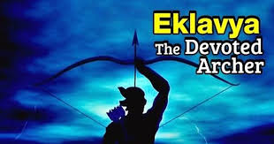 Eklavya The Devoted Archer The Story Of Eklavya Mahabharata Artha Youtube Blur Image Background Black Background Images Image