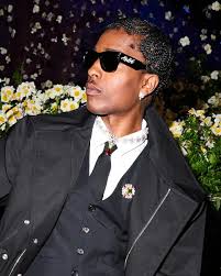 A$AP Rocky crowned his Met Gala look with bespoke Ray-Ban Mega Wayfarers, embellished with natural diamonds and gemstones 💎 🕶️ Take a look at Rocky's debut Ray-Ban collection as creative director, the