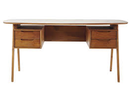 Schreibtisch Im Vintage Stil Aus Mangoholz Avec Images Bureau Ancien Bureau Bois Bureau A Domicile