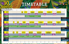 Wer heuer nicht dabei sein kann, kann sein ticket bis 7. Szene Openair Der Timetable Ist Da Szene Openair Festival Vol At
