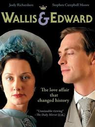 Gillian Anderson as Wallis, Duchess of Windsor, with Tom Hollander as her  husband the Duke of Windsor, the ex-king Edward VIII, in the 2010  mini-series “Any Human Heart.” Based