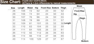 Mens Clothing Sizes International Conversion Charts And