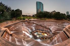 Fort Worth Water Gardens Texas Travel Photography Water Architecture Fort Worth Water Gardens Landscape Design