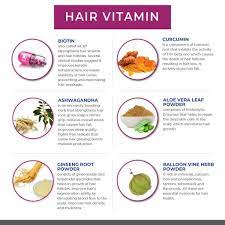 Hairsmart Repair Vitamin Hair Growth Supplement Natural Decongestant Natural Expectorant