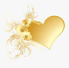 It's so important that your wedding invite makes an impact. Weddings Free Clipart Golden Wedding Anniversary Gold Heart With Flowers Free Transparent Clipart Clipartkey