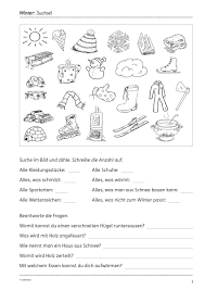 Bildergeschichten zum ausdrucken in der. Grundschule Unterrichtsmaterial Facherubergreifend Visuelle Wahrnehmung Winter Aufgaben Und Ratsel