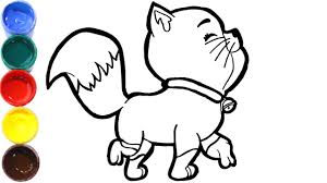 Get inspired by our community of talented artists. Glitter Cartoon Cat Coloring And Drawing For Kids Learn Colors Coloring Pages For Children Youtube