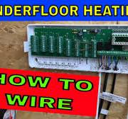 Plumbing - How To Wire Underfloor Heating - Wet Underfloor Heating
