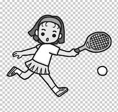 Black white wrestler black white clipart 2. ã‚¯ãƒ©ãƒ–æ´»å‹• Sport Tennis Elbow Png Clipart 302 Area Association Black And White Cartoon Free Png