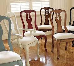 2 x antique mahogany queen anne dining chairs with burgundy velvet seat pads. Pottery Barn Queen Anne Chair L4l