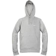 Black And Grey Nike Hoodie Nike Club Swoosh Hoodie Mens 611457 063 Grey Fleece Pullover Hoody Size 2xl Hoodies Grey Hooded Sweatshirt Hooded Pullover