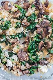 Spinach Mushroom Feta Crustless Quiche Recipe Real Housemoms