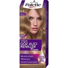 Palette Goz Alici Renkler Sac Boyasi 8 0 Koyu Sari Sac Boyasi Sac Koyu Sarisin