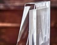 Prisme 2D XL 13x18 vertical en verre Viamant personnalisable