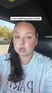 Is toe walking or walking