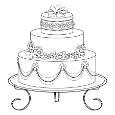 N A Seemycrafts Digitalart Cake Cupcake Coloring Pages Wedding Coloring Pages Cake Sketch