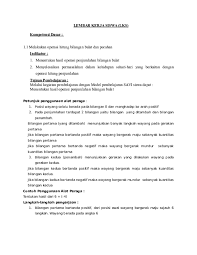 Maybe you would like to learn more about one of these? Doc Lembar Kerja Siswa Lks Kompetensi Dasar Lestari Pebriani Academia Edu