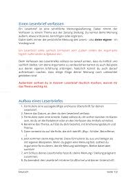 We did not find results for: Einen Leserbrief Verfassen Unterrichtsmaterial Im Fach Deutsch Brief Briefe Unterrichtsmaterial