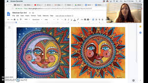 The sun and the moon. Mexican Sun Art Project Youtube